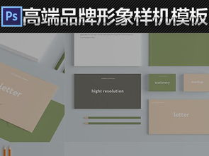 商务视觉的硬核升级 高端品牌VI模板的设计价值提炼与决策参考